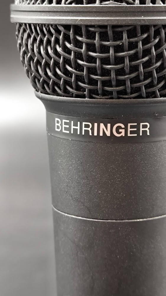 Behringer Ultravoice XM8500 Microphone Used Working Black