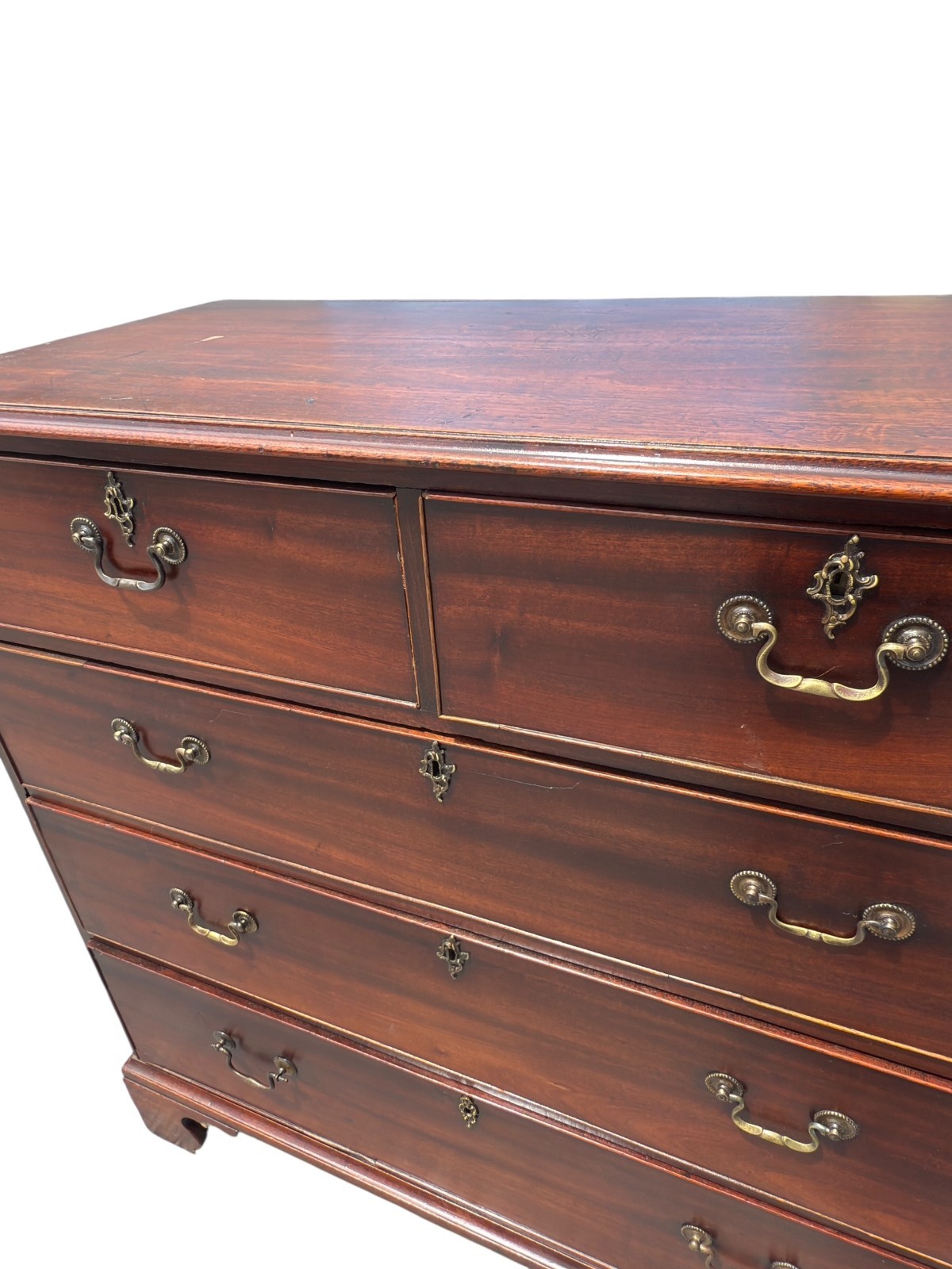 antique Chippendale georgian chest dresser 18th small period mahogany