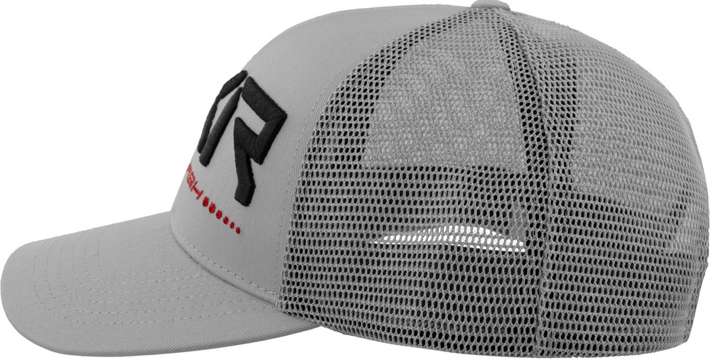 FXR Pro Fish Plus Snapback Hat Gray/Red