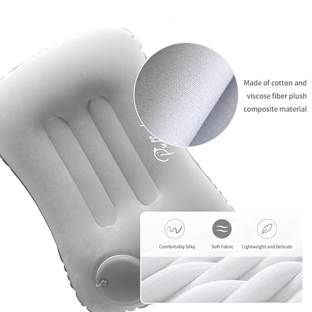 Portable Lightweight Mini Inflatable Pad,Stadium Booster Seat Bleacher Cushio...