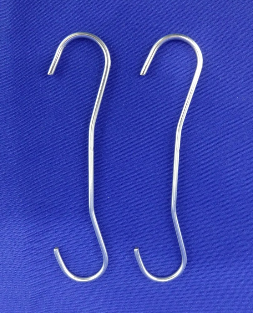 Steel Double C-Hook 4" Drop Grid Ceiling Hanger Suspended Tile Grid Track Hooks