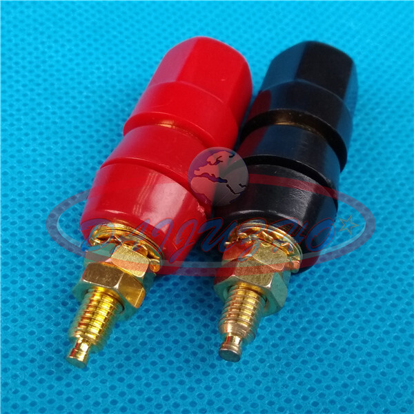 2pcs 5-WAY Speaker Cable TERMINAL BINDING POST new
