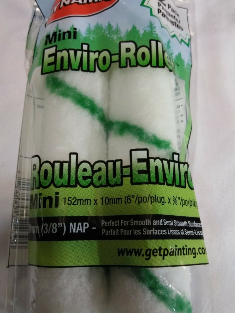Dynamic Mini Enviro-Roller 2 Pack 6" x 3/8"