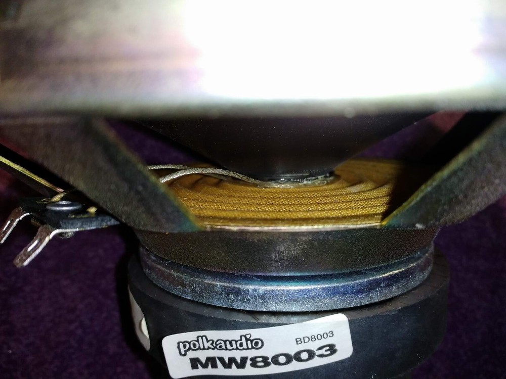 POLK Woofer MW8003 RT2000P EXCELLENT