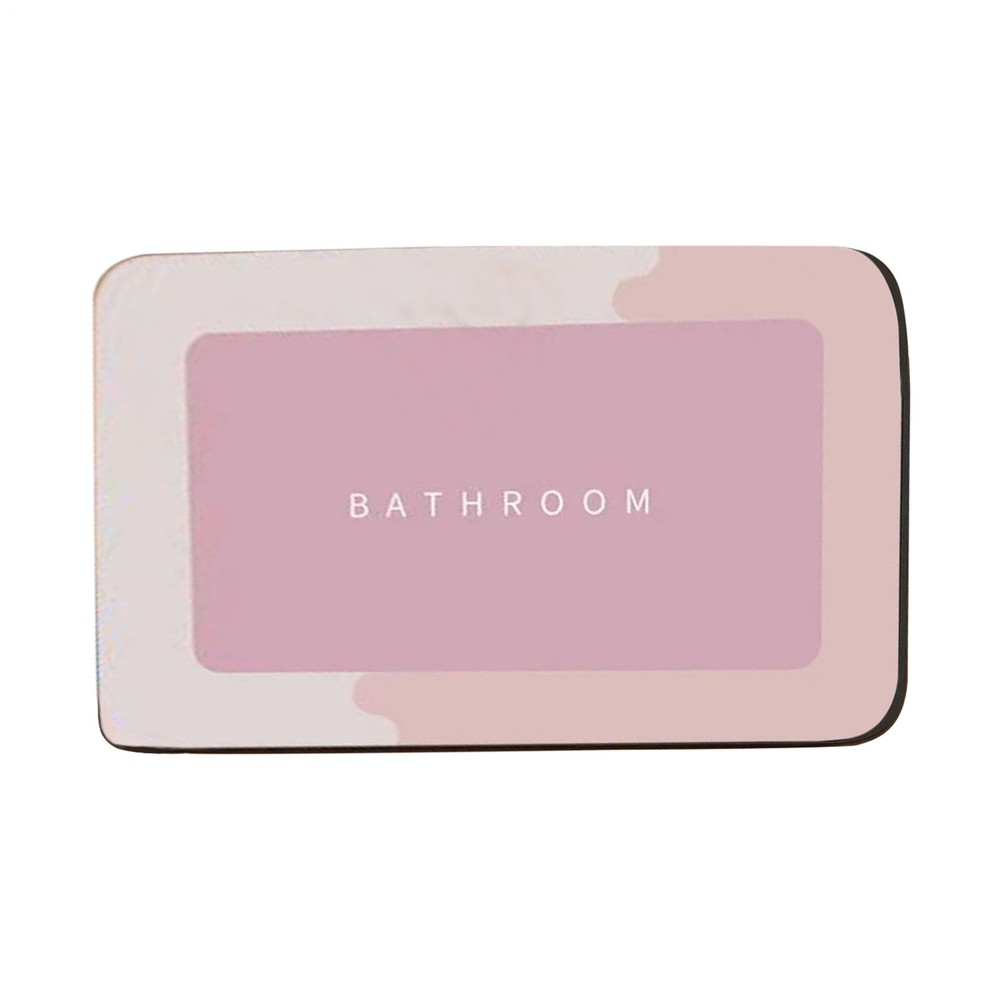 Absorbent Mat Bath Mat Absorbent Quick Dry Quick-Drying Waterproof Anti-Slip Pad