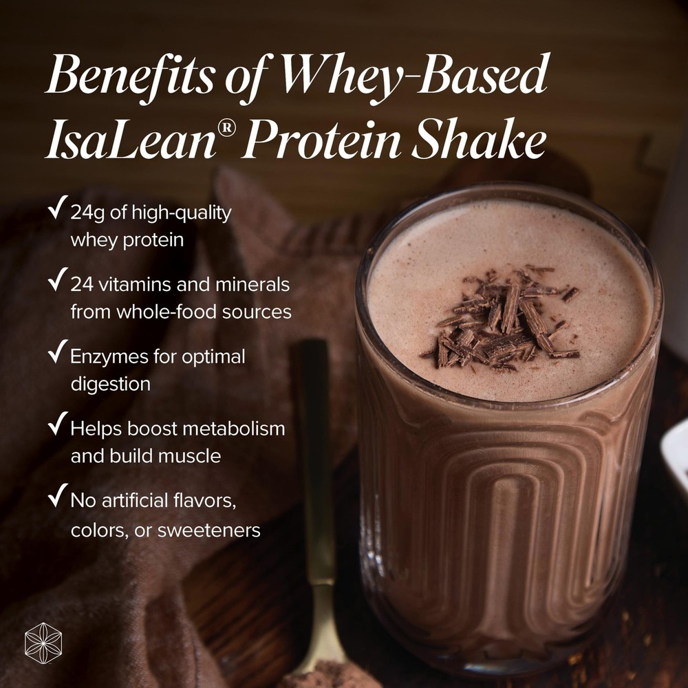 IsaLean Protein Shake Complete Superfood Meal Replacement Shake for Maintain...