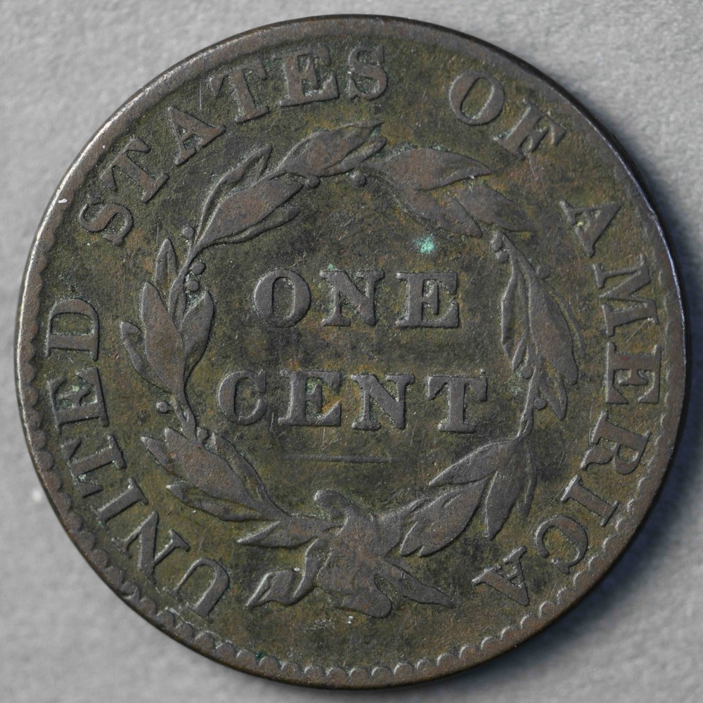 1821 Matron Head Large Cent Early Copper Type Coin