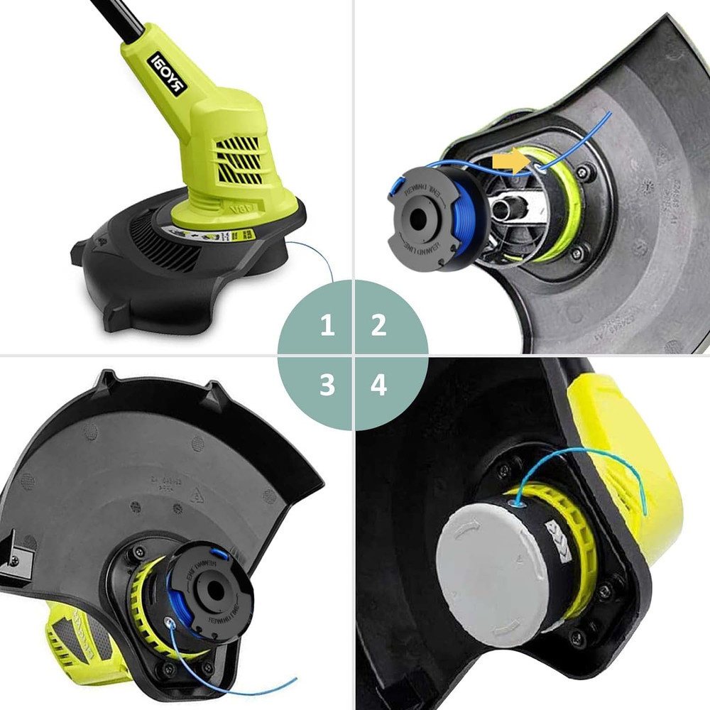 11 Pack Weed Wacker String Replacement Compatible with Ryobi One+ String Trimmer