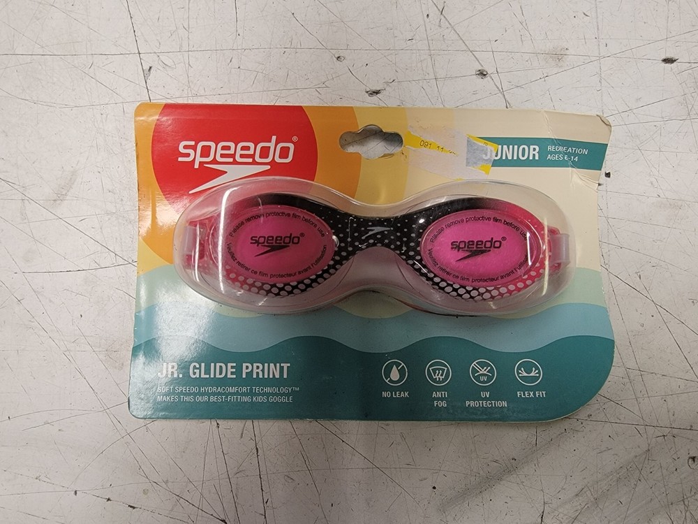 Speedo Junior Glide Print Goggles