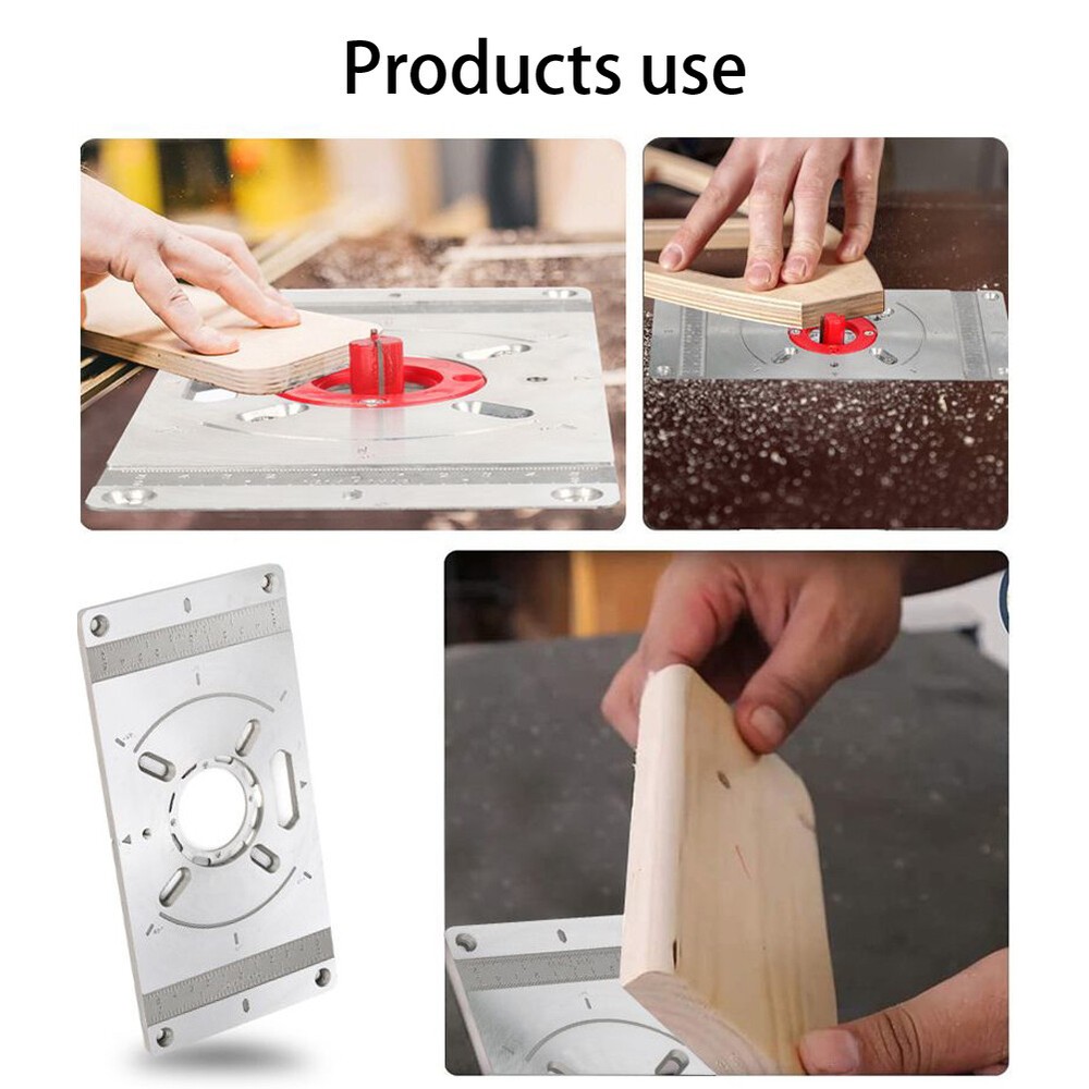 Alloy Router Table Insert Plate Machine Engraving Tool N0Z1