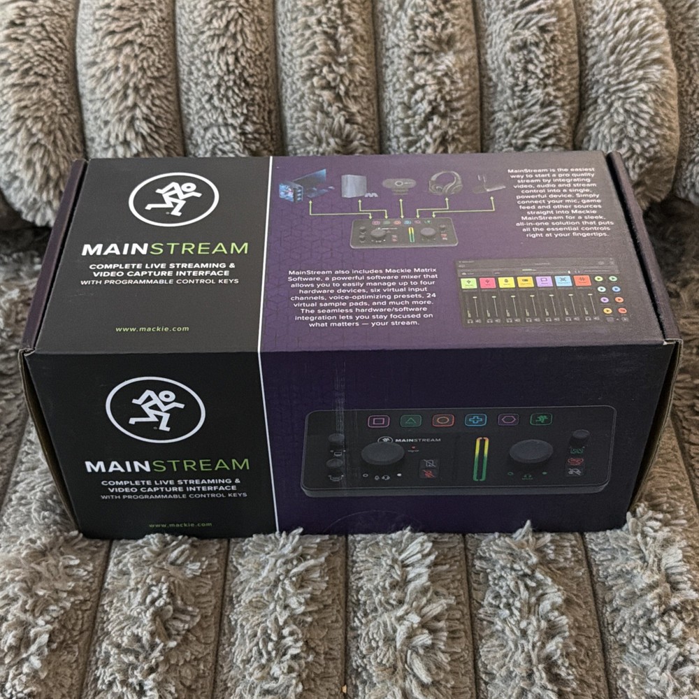 Mackie Mainstream Streaming Capture Interface: Slim Computer Accessories