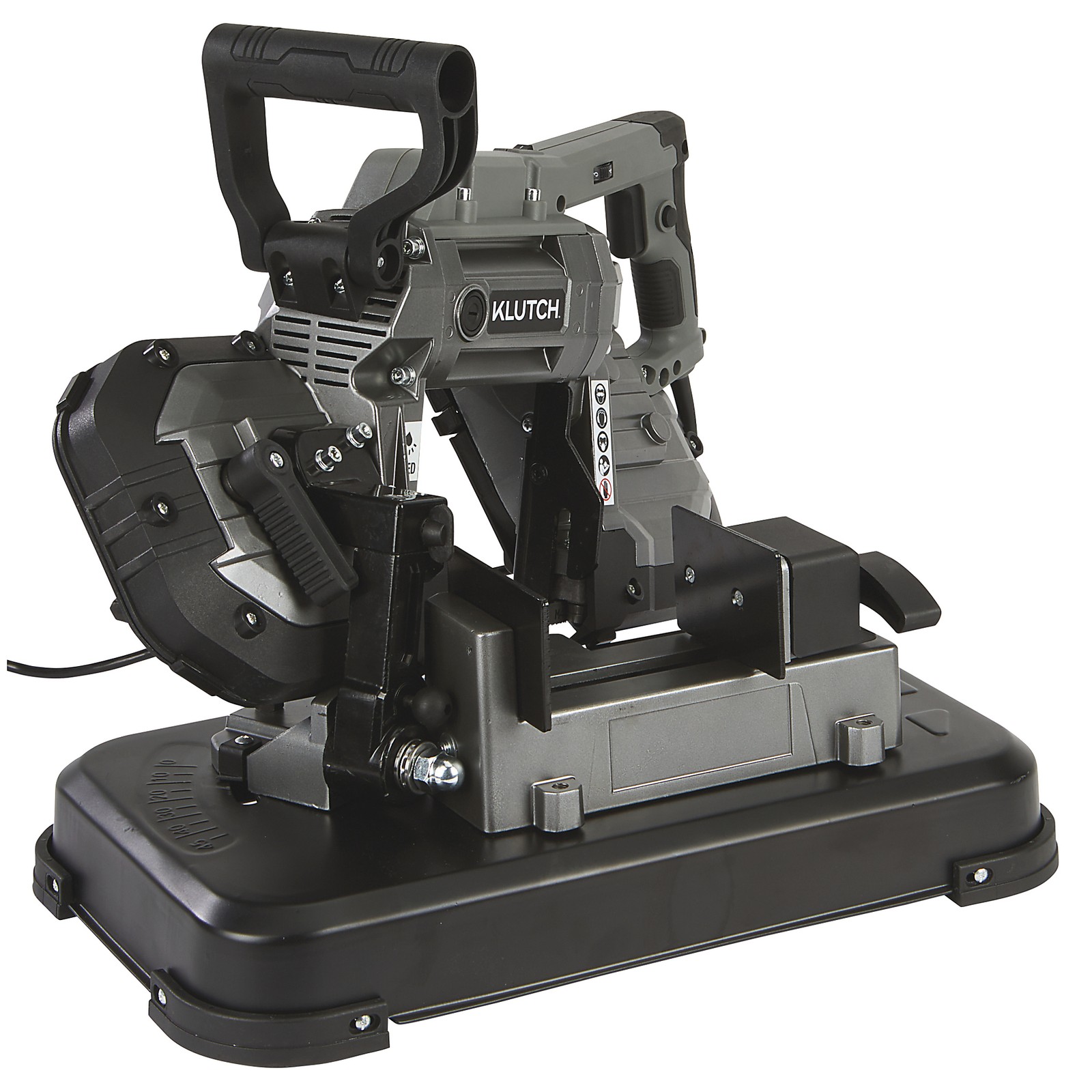 Klutch Electric Portable Benchtop Bandsaw, 120V