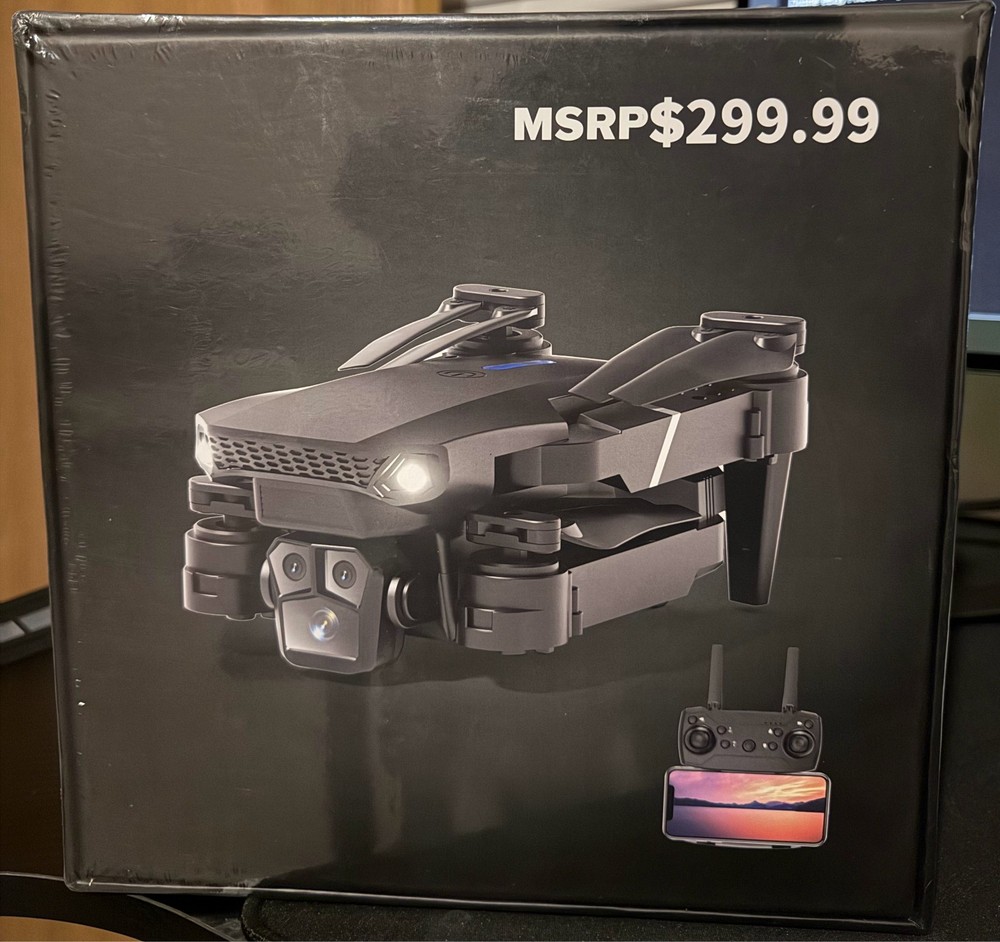DMES P13 Foldable Drone NEW Sealed HD Dual Camera Optical Flow Headless Mode
