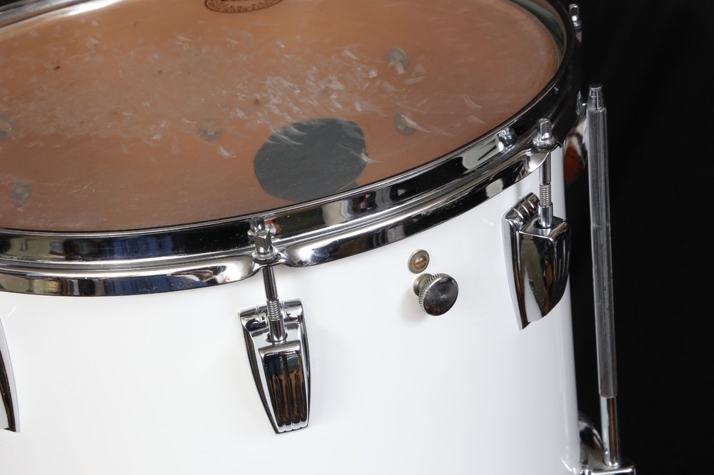 1970'S Ludwig 14" Floor Tom - White Cortex