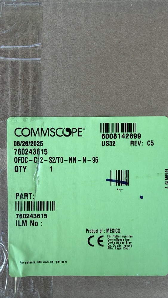 *NEW* COMMSCOPE OFDC-C12 Fiber Optic Splice/Patch Closure