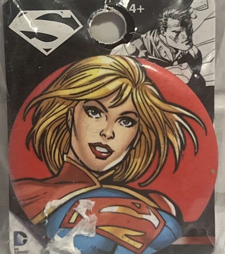 DC Comics Supergirl 1.25 Inch Button