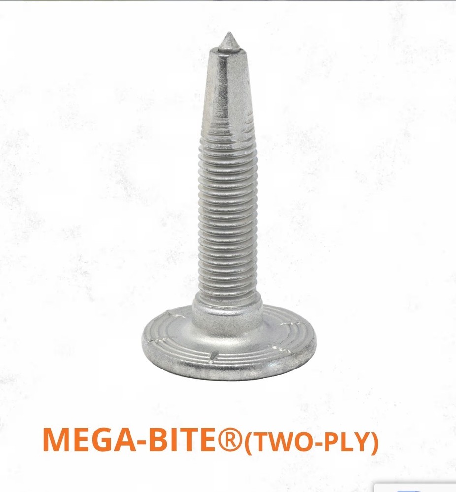 woodys 1.740" mega-bite carbide track studs, support plates, nuts