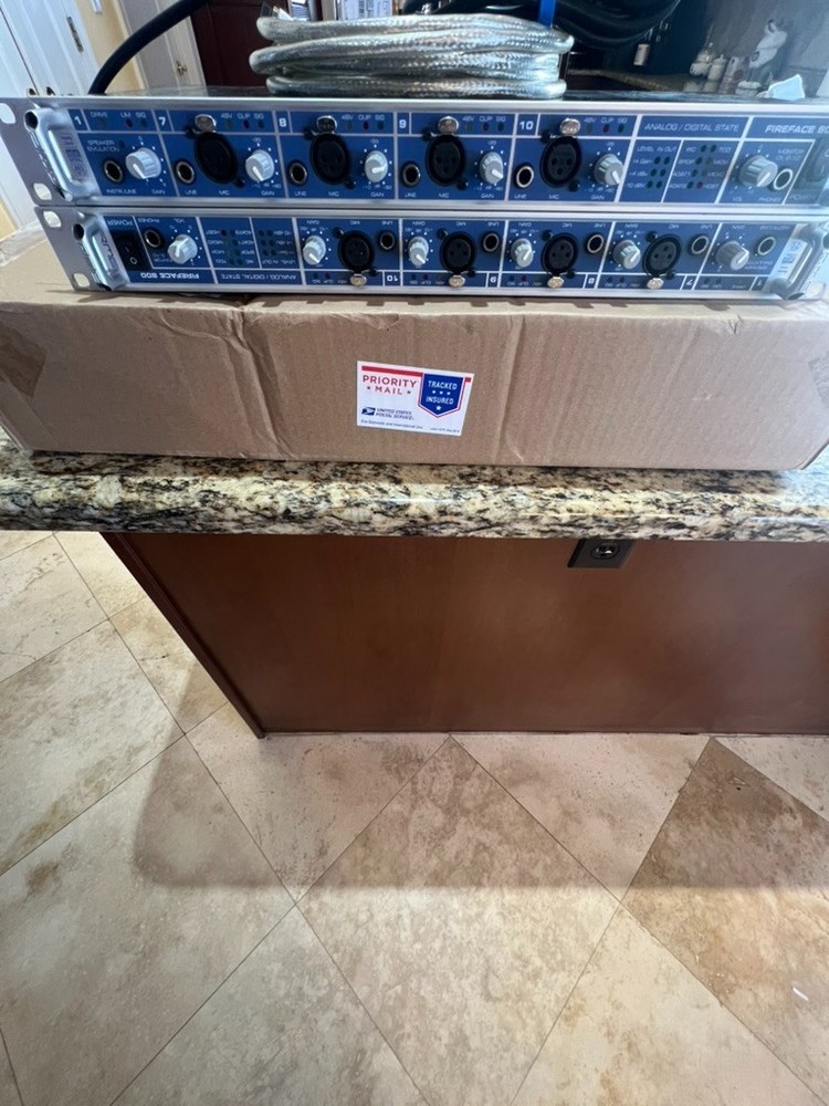 RME Fireface 800 FireWire Audio Interface Rack Mountable 56 Channels 192kHz