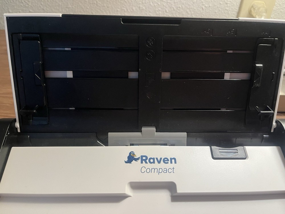 Raven Compact Document Scanner + Power Cord And USB Cable