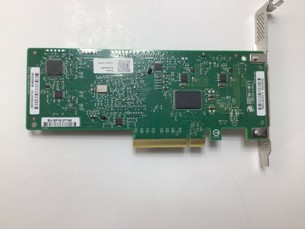 PCIe SAS controller card