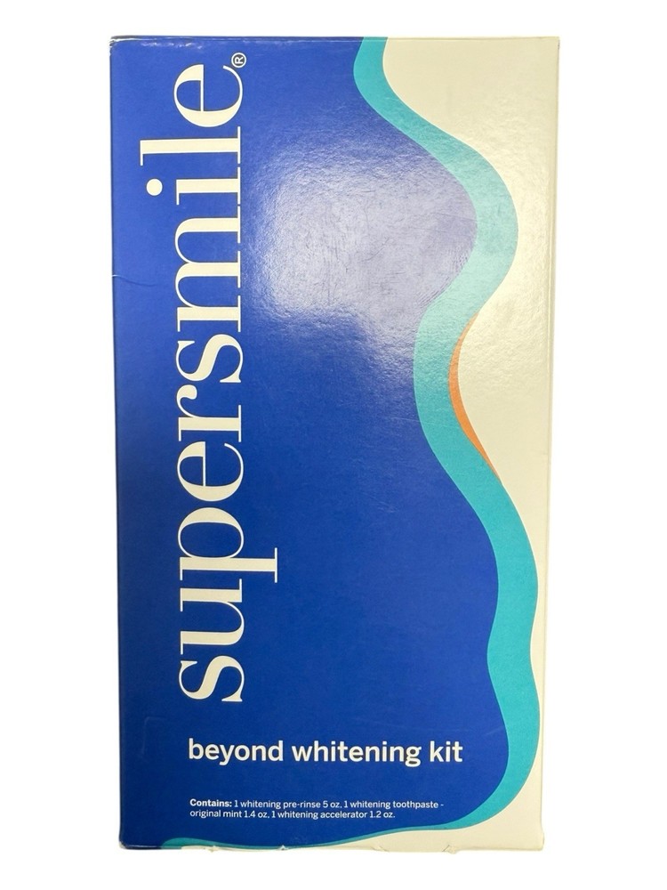 Supersmile Beyond Whitening Kit Toothpaste Accelerator Pre-Rinse Set NEW
