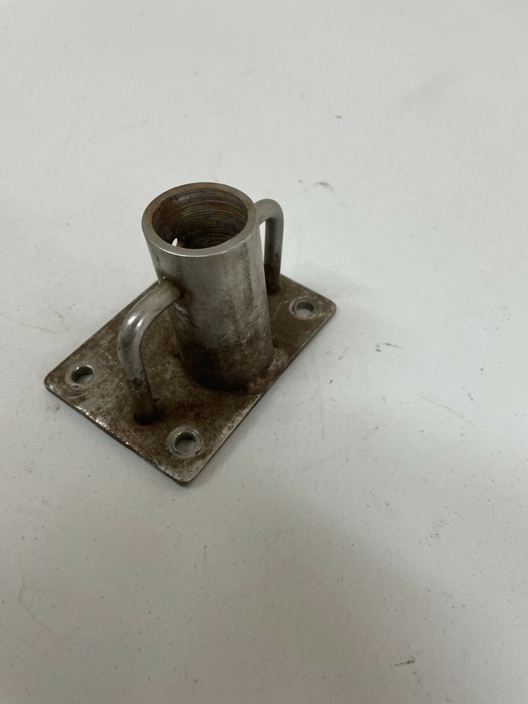 Stanchion Base, Stainless Steel