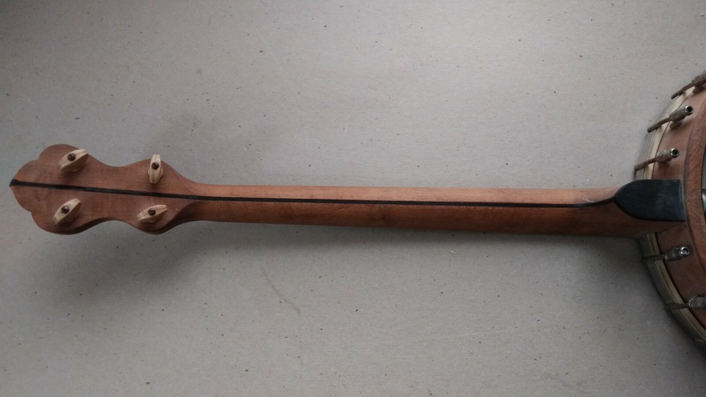 A Lyon & Healy Kerschner Unique Washburn 4-string banjo