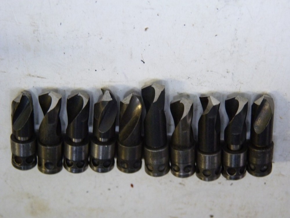 10 QUICK CONNECT Drill Bits 5/8 x 1" F .2570