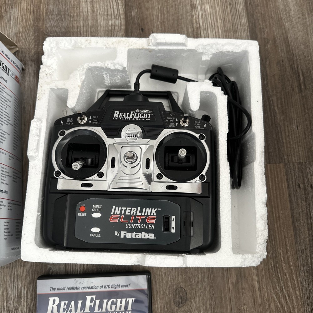 Real Flight Remote RC Flight Simulator G5.5 w InterLink Elite Controller