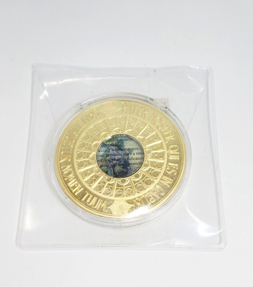 American Mint The Lord's Prayer Colossal Commemorative Coin