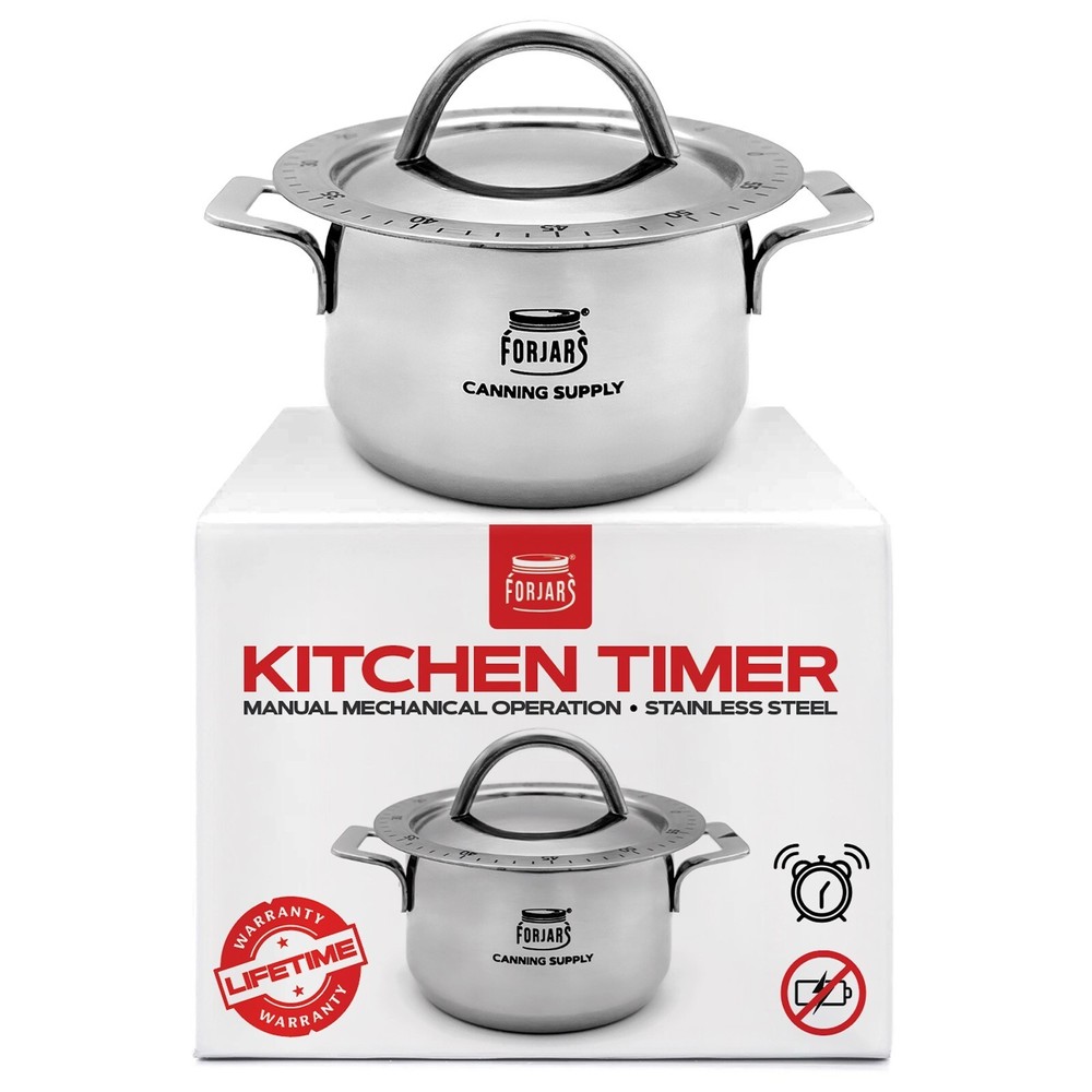 FORJARS Mechanical Kitchen Timer-for Cooking Wind up-Manual timers 60-Minute