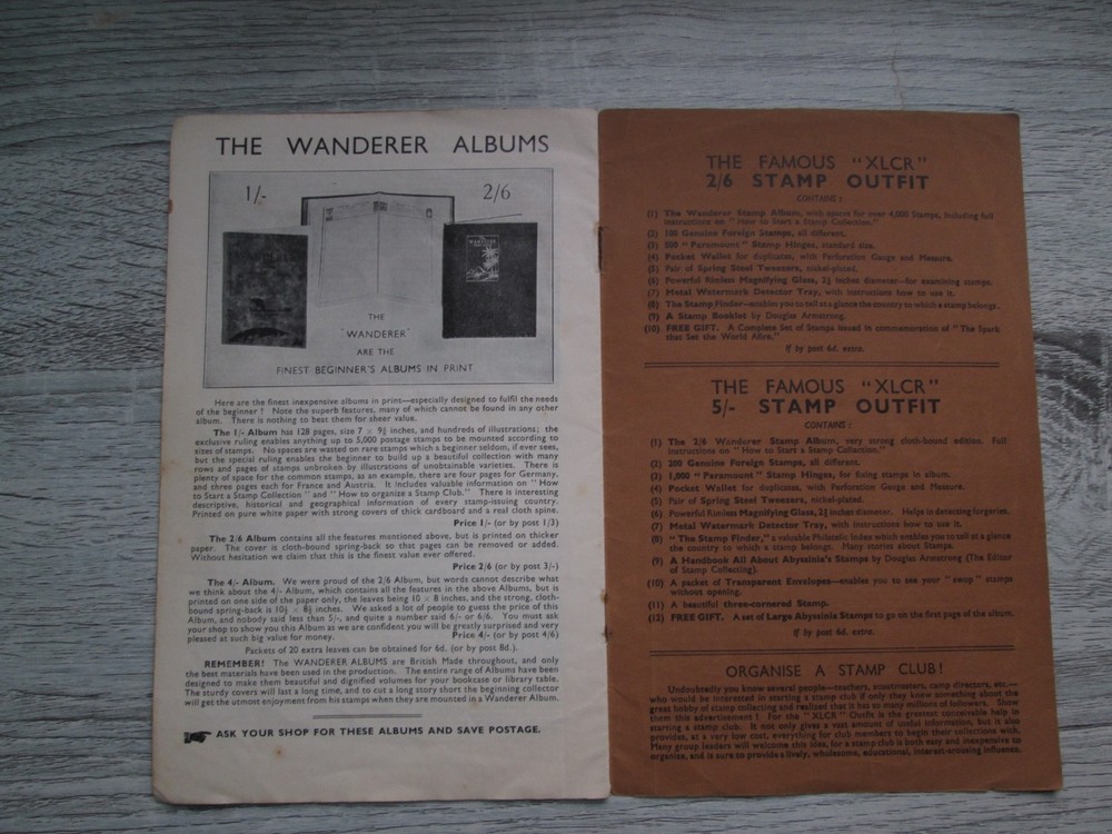 "XLCR" Stamp Finder. Thomas Cliffe Colwyn Bay