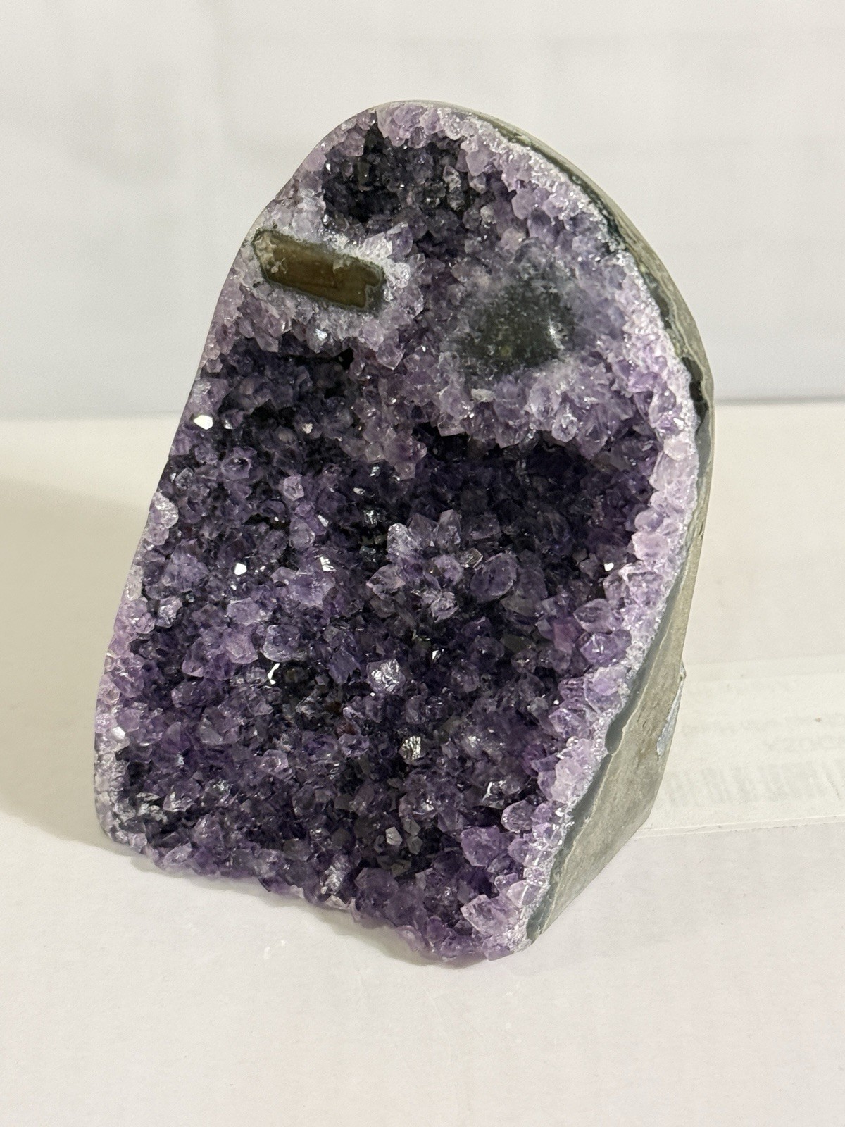 Amethyst Stalactites Crystal Geode Specimen