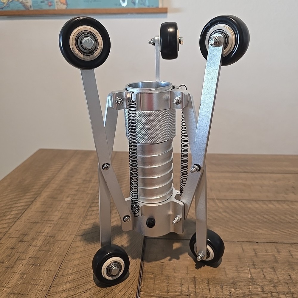 Sewer Endoscope Camera Crawler with Retractable Extension Bracket Guide Pulley