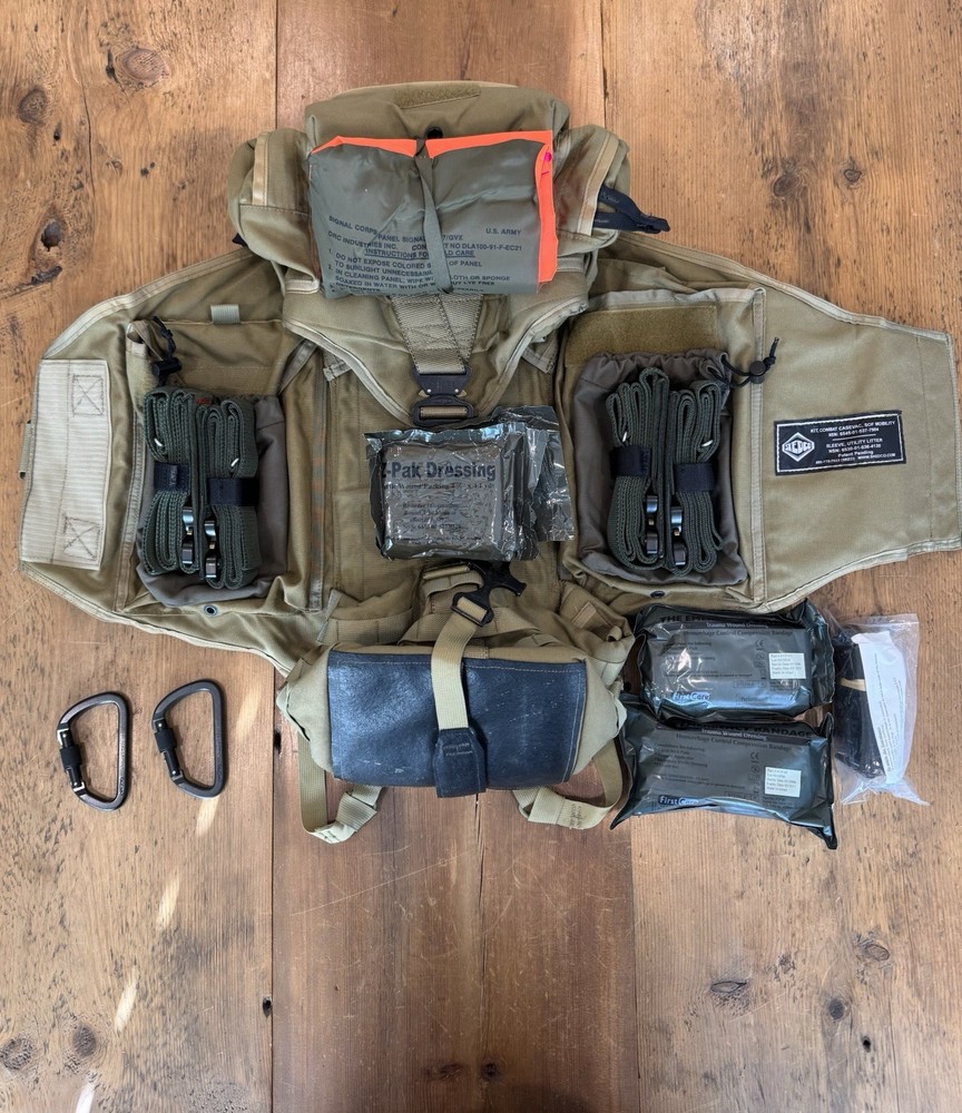 SKEDCO Combat Casevac SOF Mobility Utility Litter Bag Excellent Condition