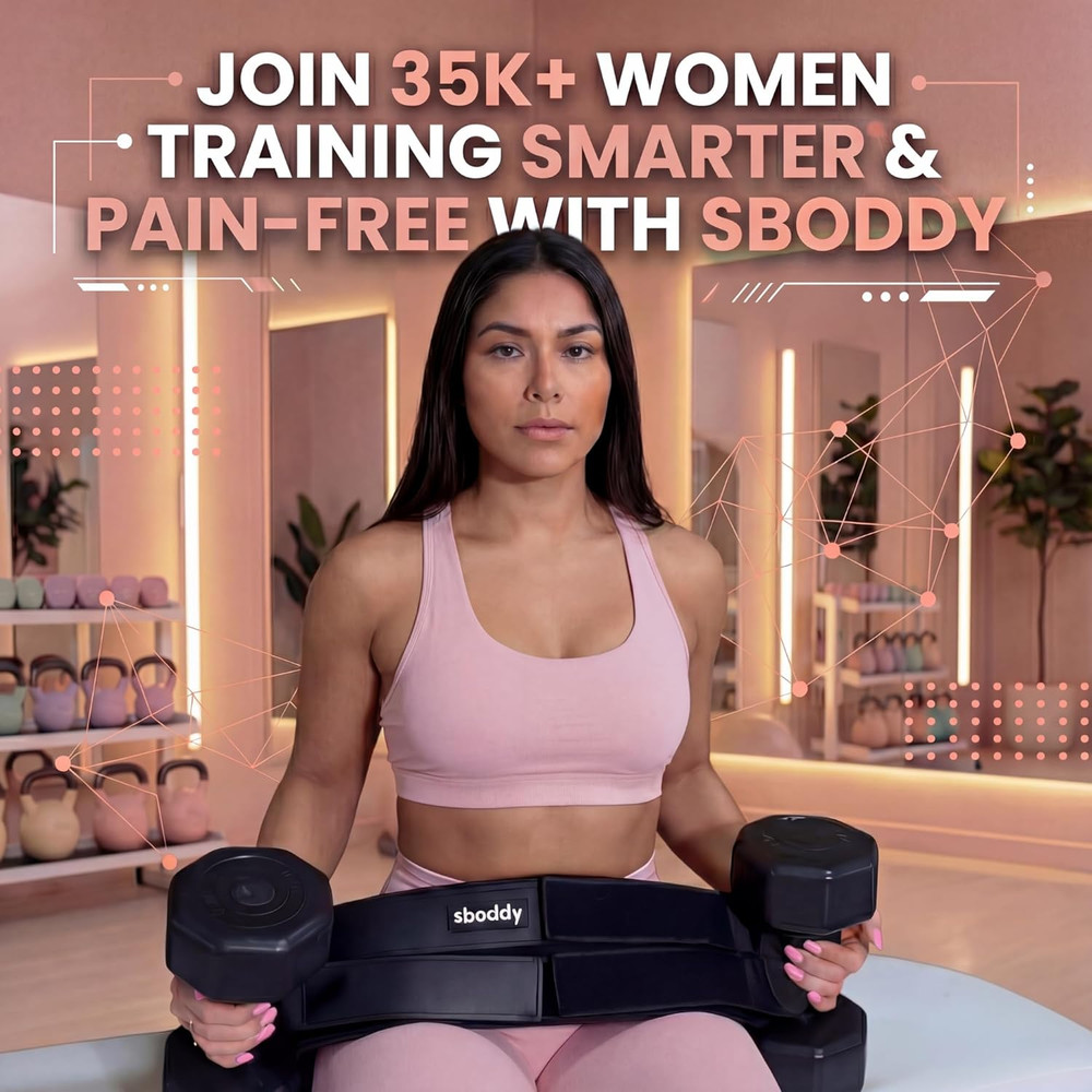 Hip Thrust Belt with Dual-Strap Design – Booty Builder for Heavy Dumbbells, Kett