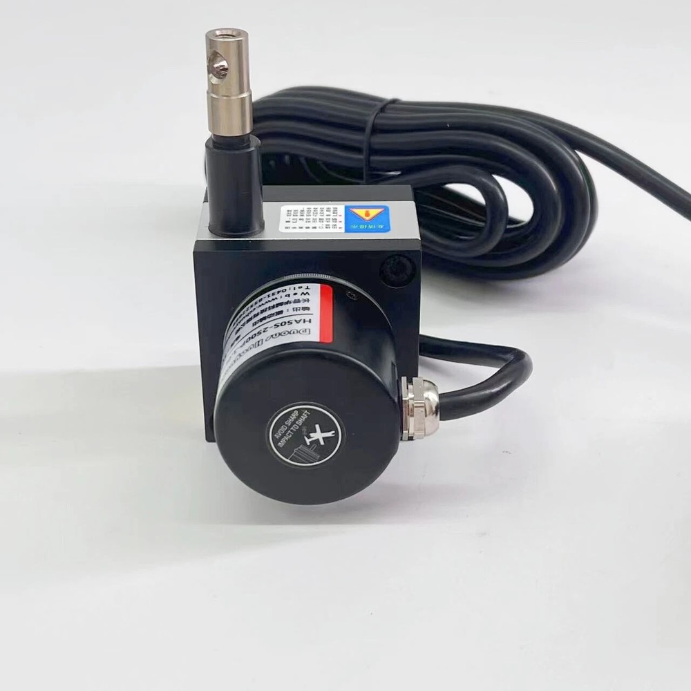 High Precision 1000mm Length Sensor Absolute Wire Pull Encoder With Display Rope