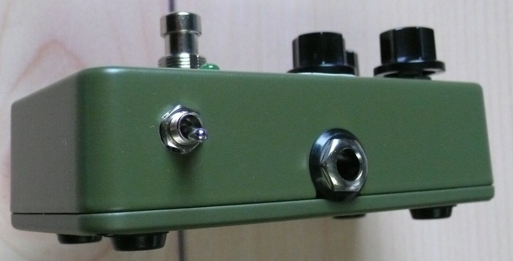 Alchemy Audio modified Electro-Harmonix Big Muff green Russian reissue Fuzz