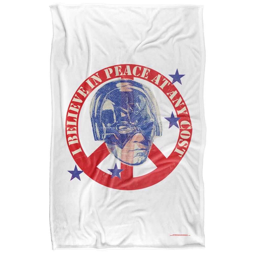 Peacemaker I Belive in Peace Silky Touch Super Soft Throw Blanket