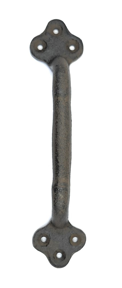 Cast Iron Door Handle Rustic Heavy Duty Antique Style Gate Barn Pull Large