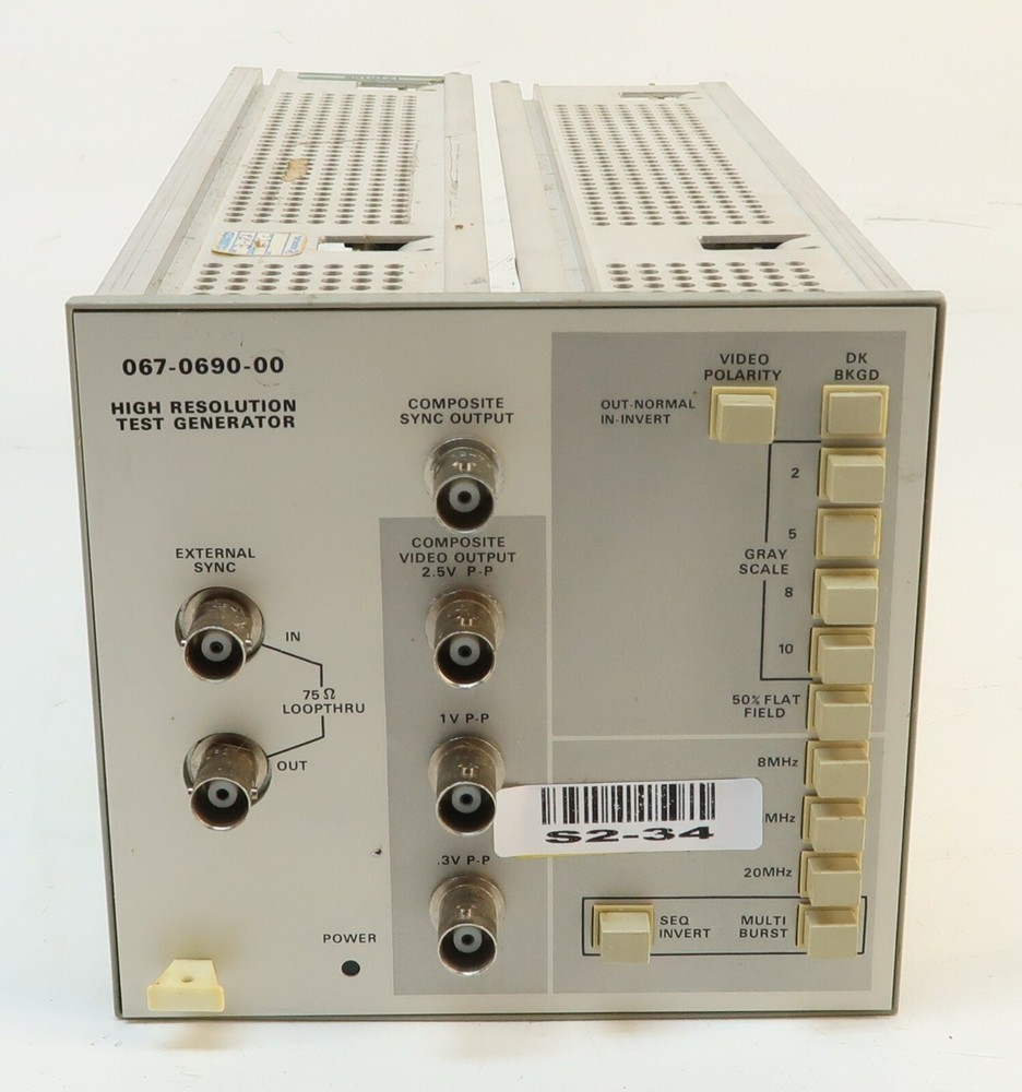 Tektronix 067-0690-00 High Resolution Test Generator