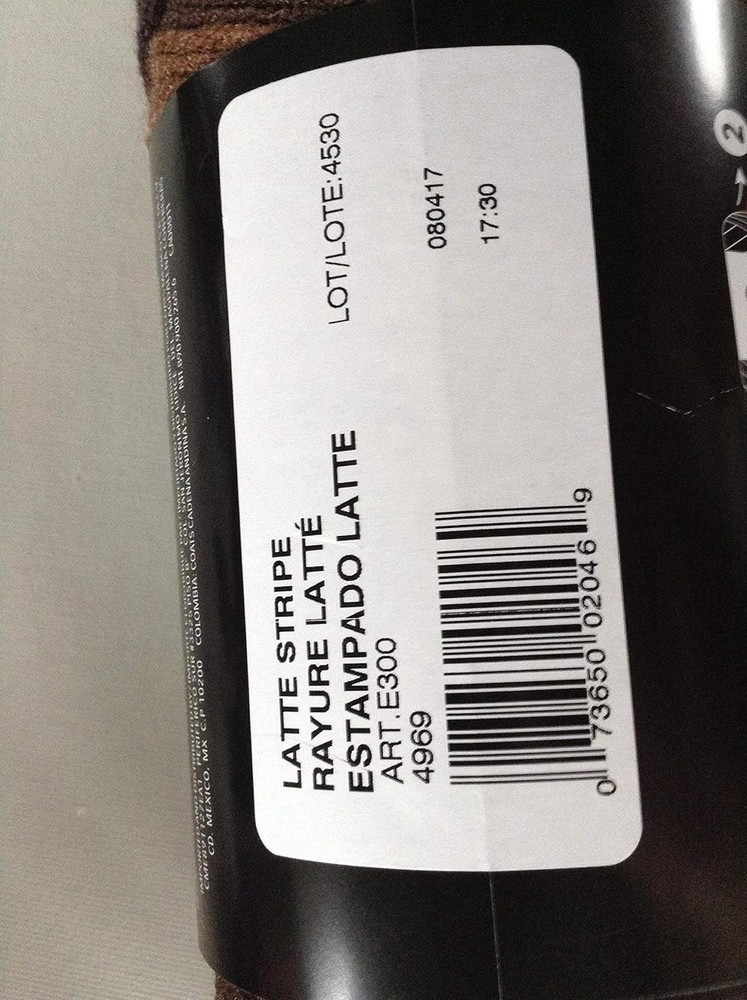 Super Saver yarn, Latte Stripe