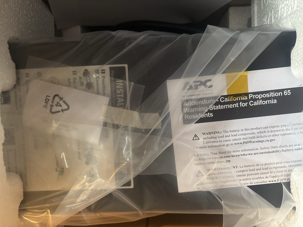 APC Smart-UPS C1500 VA LCD 120V with SmartConnect SMC1500C (NEVER OPENED)