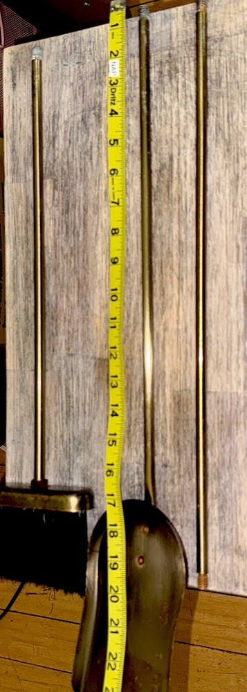 Vintage Second-Hand Four Piece Fireplace Tools