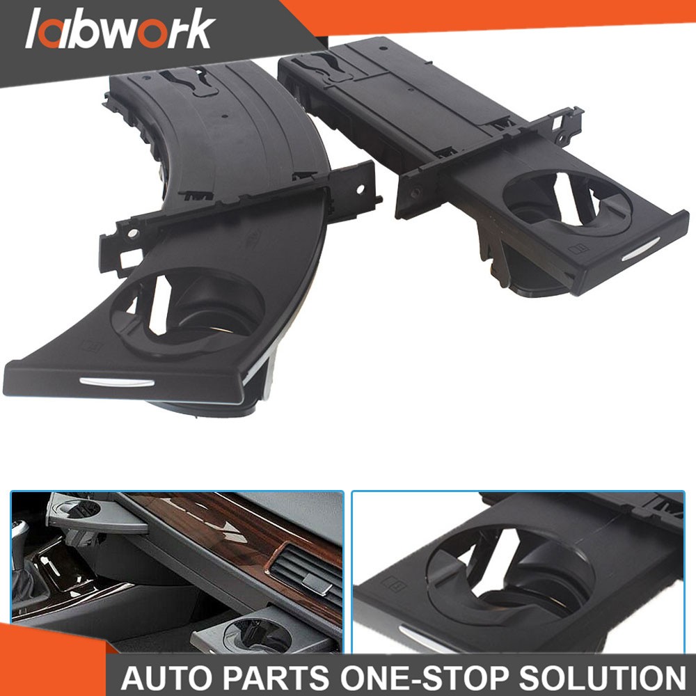 Labwork Left +Right Side Front Cup Holder 51459173463 For BMW E90 E91 E92