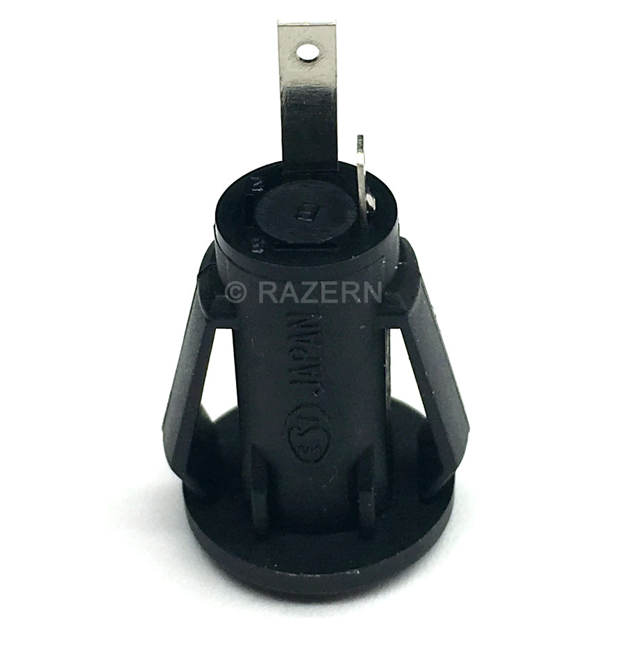 NEW 4-Pack 2.5mm Sub-Mini Plug Mono Audio Panel Mount Snap-In Headphone Jack