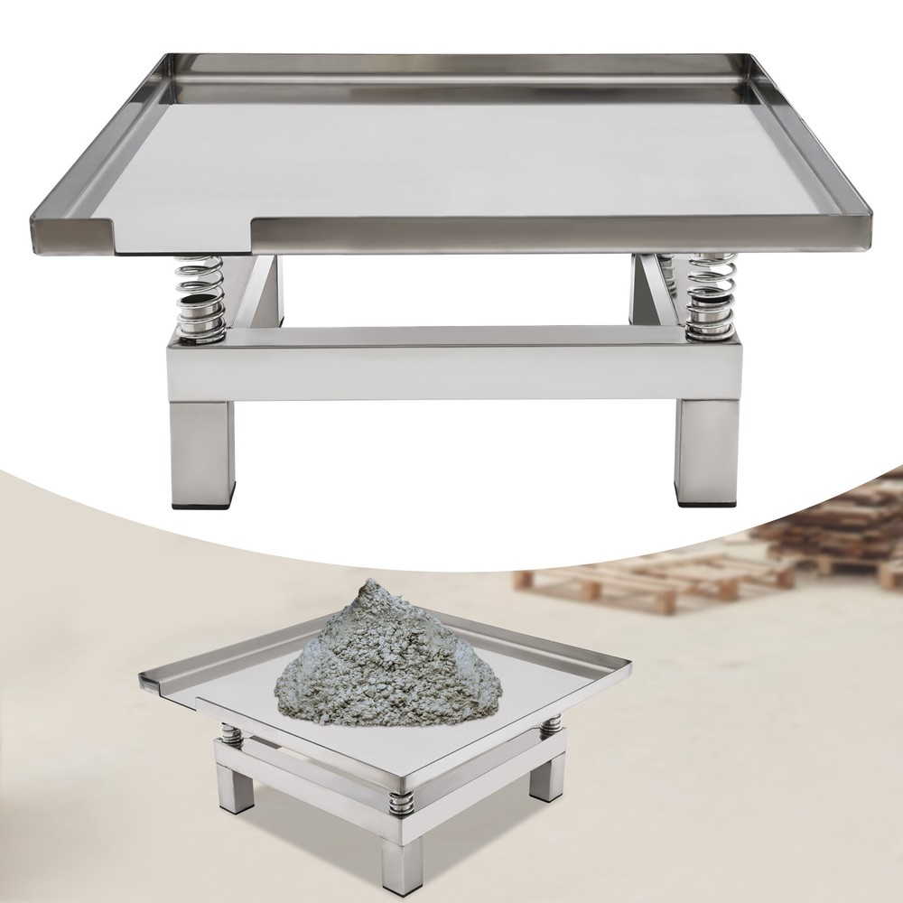 Small Concrete Vibration Table Vibrating Test Bench compactor Platform 120W