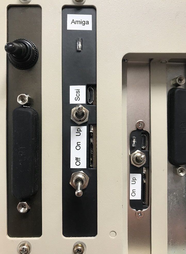 ✫ ZuluSCSI Drive Premium Set - Professional bracket, plate, switch, led, speaker