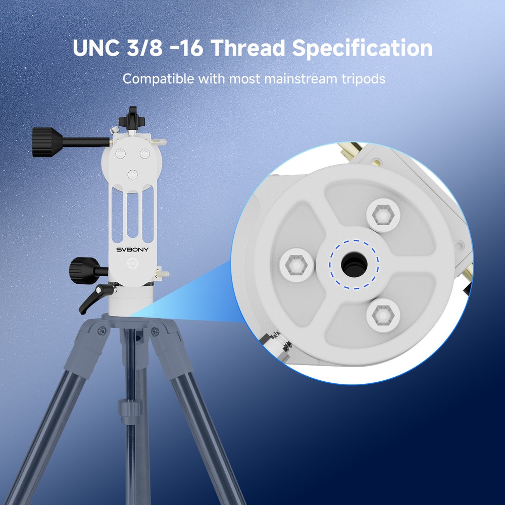 SVBONY SV225Mini Alt-Azimuth Telescope Mount Adjustable Angle Visual Astronomy