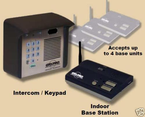 Linear Pro Access / GTO / Mighty Mule F6100MBC Wireless Keypad & Intercom System